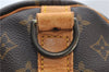 Auth Louis Vuitton Monogram Keepall Bandouliere 60 Boston Bag M41412 LV 7135D