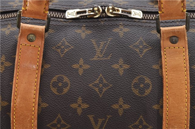 Auth Louis Vuitton Monogram Keepall Bandouliere 60 Boston Bag M41412 LV 7135D
