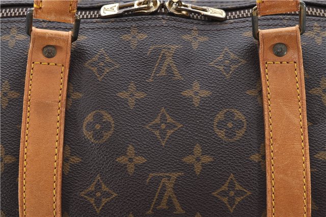 Auth Louis Vuitton Monogram Keepall Bandouliere 60 Boston Bag M41412 LV 7135D