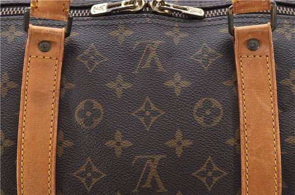 Auth Louis Vuitton Monogram Keepall Bandouliere 60 Boston Bag M41412 LV 7135D