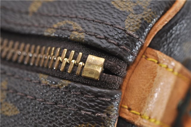 Auth Louis Vuitton Monogram Keepall Bandouliere 60 Boston Bag M41412 LV 7135D