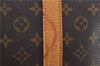 Auth Louis Vuitton Monogram Keepall Bandouliere 60 Boston Bag M41412 LV 7135D