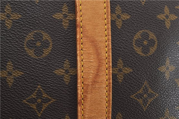 Auth Louis Vuitton Monogram Keepall Bandouliere 60 Boston Bag M41412 LV 7135D