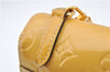 Authentic Louis Vuitton Vernis 2Way Shoulder Cross Body Bag Yellow LV 7142F