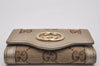 Authentic GUCCI Vintage 6 Hooks Key Case GG Canvas Leather 282432 Brown 7142I