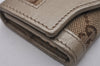 Authentic GUCCI Vintage 6 Hooks Key Case GG Canvas Leather 282432 Brown 7142I