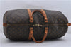 Authentic Louis Vuitton Monogram Keepall 55 Travel Boston Bag M41424 LV 7143D