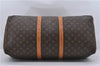 Authentic Louis Vuitton Monogram Keepall 55 Travel Boston Bag M41424 LV 7143D