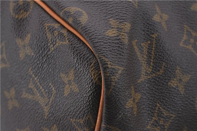 Authentic Louis Vuitton Monogram Keepall 55 Travel Boston Bag M41424 LV 7143D