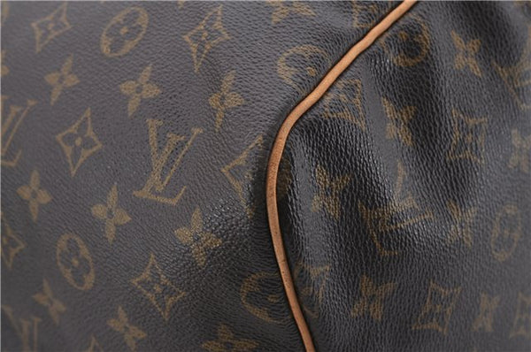 Authentic Louis Vuitton Monogram Keepall 55 Travel Boston Bag M41424 LV 7143D