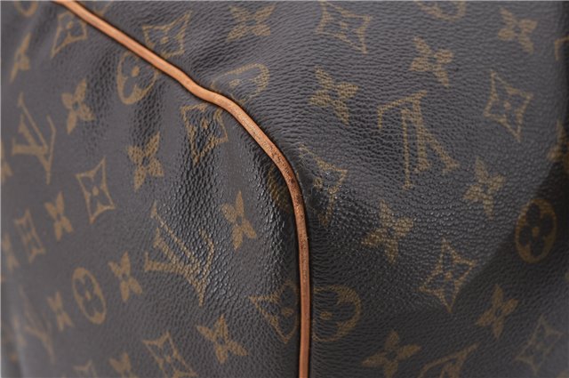 Authentic Louis Vuitton Monogram Keepall 55 Travel Boston Bag M41424 LV 7143D