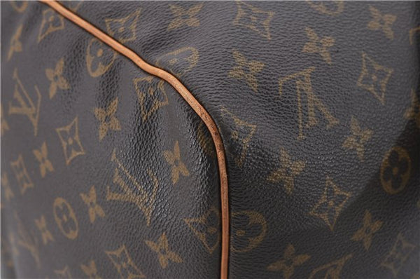 Authentic Louis Vuitton Monogram Keepall 55 Travel Boston Bag M41424 LV 7143D