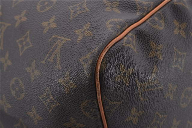 Authentic Louis Vuitton Monogram Keepall 55 Travel Boston Bag M41424 LV 7143D