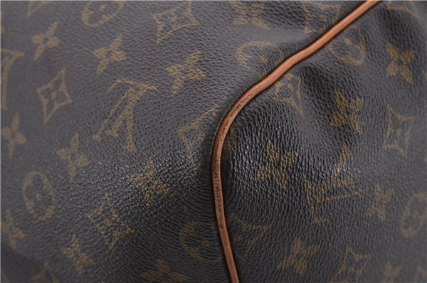 Authentic Louis Vuitton Monogram Keepall 55 Travel Boston Bag M41424 LV 7143D