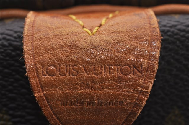 Authentic Louis Vuitton Monogram Keepall 55 Travel Boston Bag M41424 LV 7143D