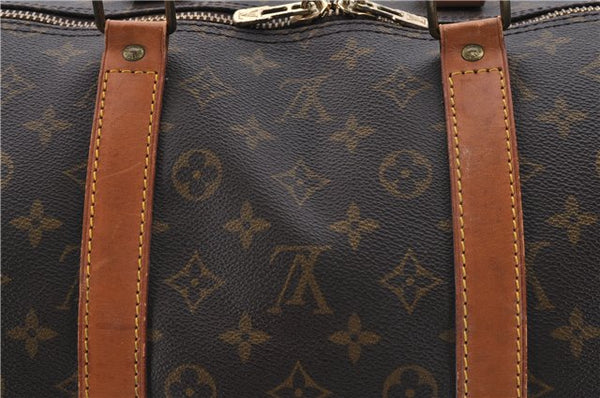 Authentic Louis Vuitton Monogram Keepall 55 Travel Boston Bag M41424 LV 7143D