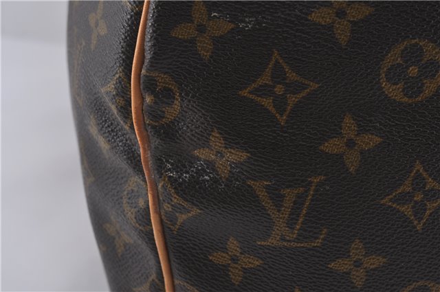 Authentic Louis Vuitton Monogram Keepall 55 Travel Boston Bag M41424 LV 7143D