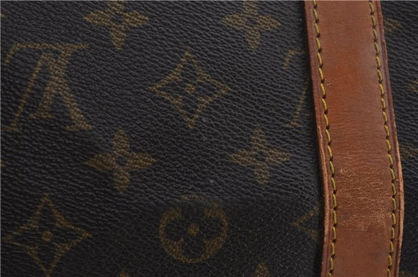 Authentic Louis Vuitton Monogram Keepall 55 Travel Boston Bag M41424 LV 7143D