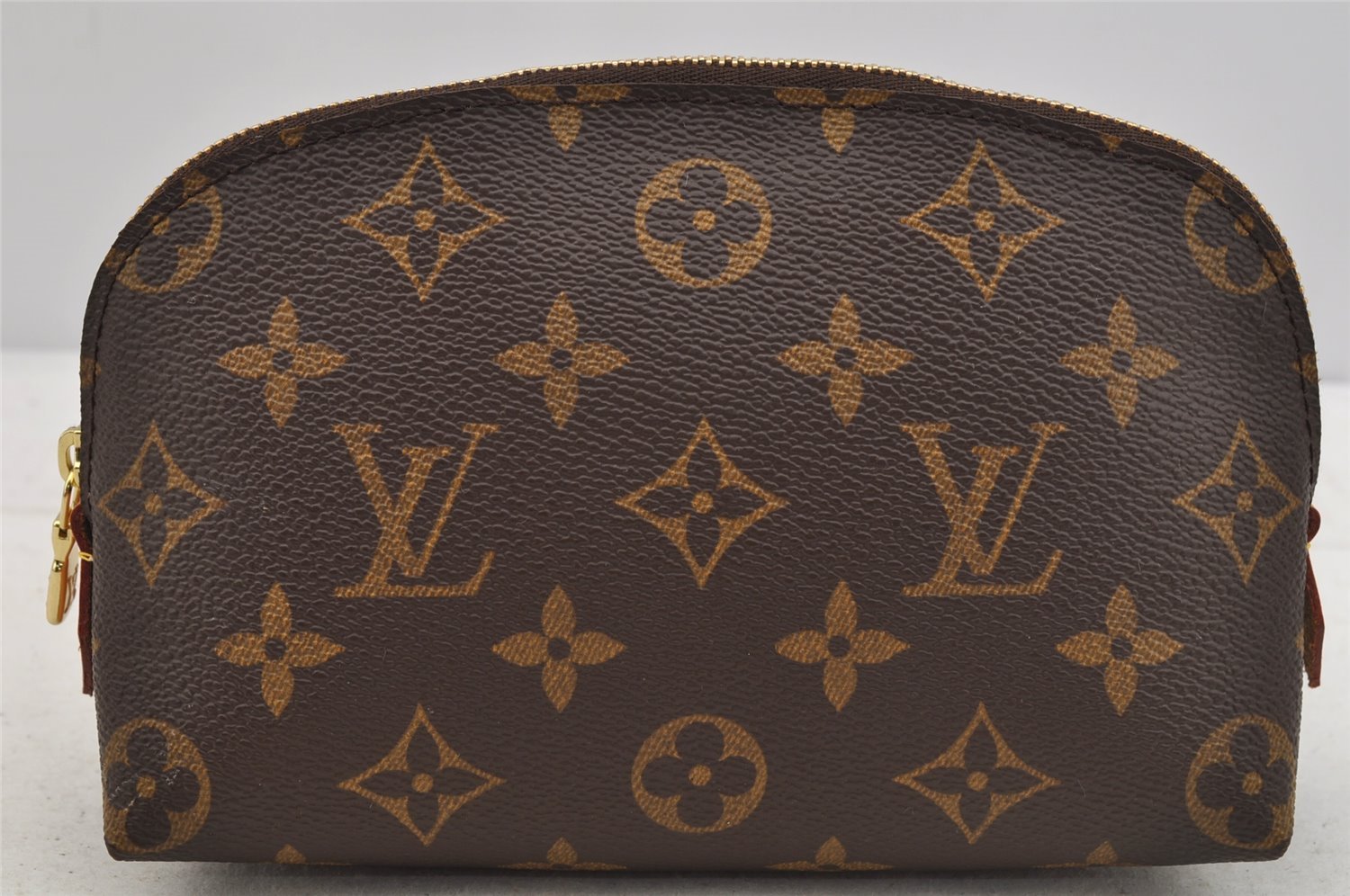 Authentic Louis Vuitton Monogram Pochette Cosmetic Pouch M47515 LV 7143I