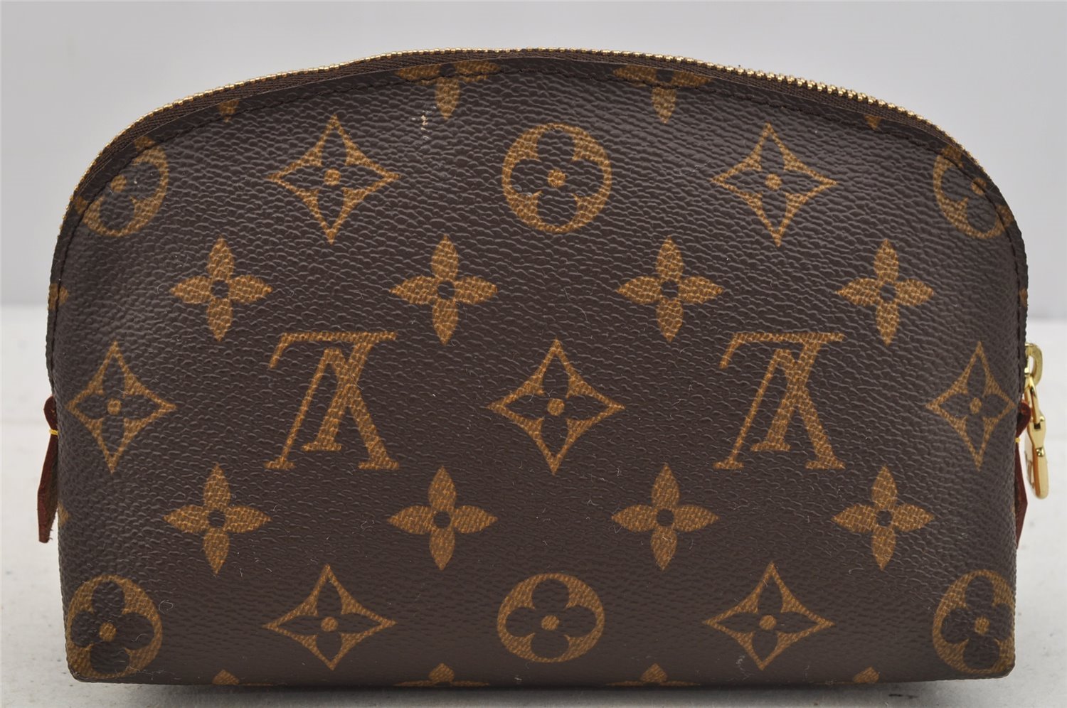 Authentic Louis Vuitton Monogram Pochette Cosmetic Pouch M47515 LV 7143I