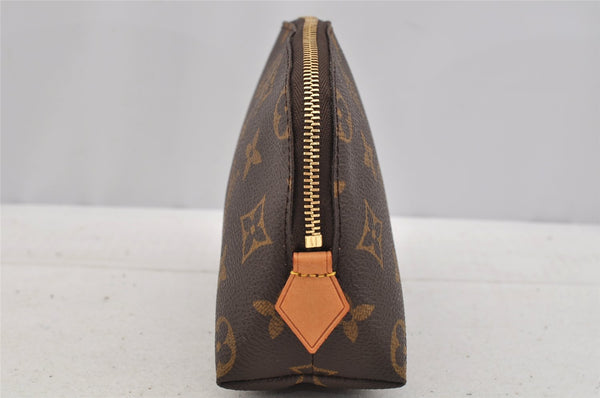 Authentic Louis Vuitton Monogram Pochette Cosmetic Pouch M47515 LV 7143I