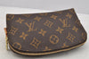 Authentic Louis Vuitton Monogram Pochette Cosmetic Pouch M47515 LV 7143I