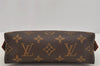 Authentic Louis Vuitton Monogram Pochette Cosmetic Pouch M47515 LV 7143I