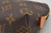 Authentic Louis Vuitton Monogram Pochette Cosmetic Pouch M47515 LV 7143I