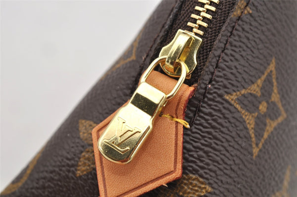 Authentic Louis Vuitton Monogram Pochette Cosmetic Pouch M47515 LV 7143I