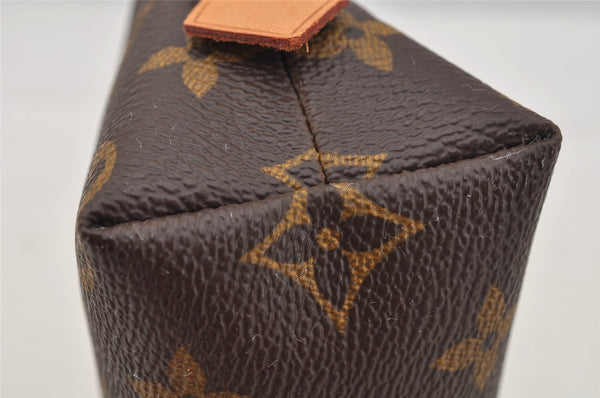 Authentic Louis Vuitton Monogram Pochette Cosmetic Pouch M47515 LV 7143I