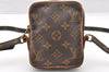 Auth Louis Vuitton Monogram Mini Poche Danube Shoulder Bag M45268 Junk 7144I