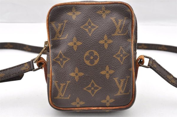 Auth Louis Vuitton Monogram Mini Poche Danube Shoulder Bag M45268 Junk 7144I
