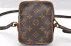 Auth Louis Vuitton Monogram Mini Poche Danube Shoulder Bag M45268 Junk 7144I
