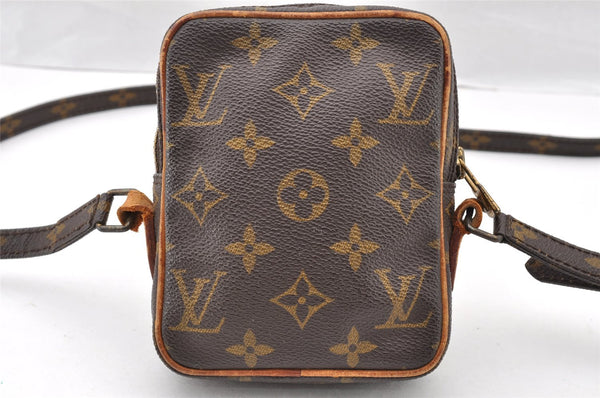 Auth Louis Vuitton Monogram Mini Poche Danube Shoulder Bag M45268 Junk 7144I