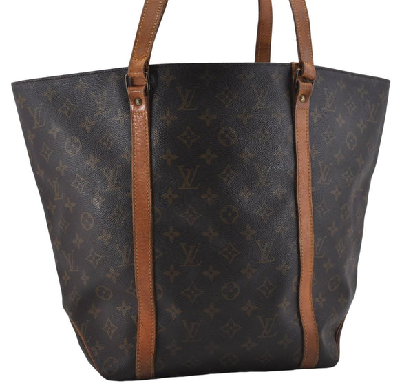 Authentic Louis Vuitton Monogram Sac Shopping PM Tote Bag M51108 LV 7145D