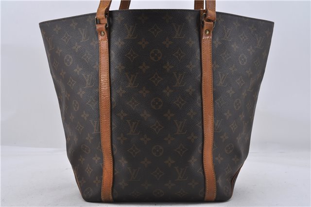 Authentic Louis Vuitton Monogram Sac Shopping PM Tote Bag M51108 LV 7145D