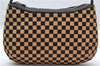 Authentic Louis Vuitton Damier Sauvage Tiger Hand Bag Purse M92132 LV 7148D