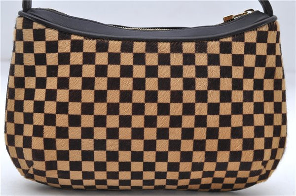 Authentic Louis Vuitton Damier Sauvage Tiger Hand Bag Purse M92132 LV 7148D