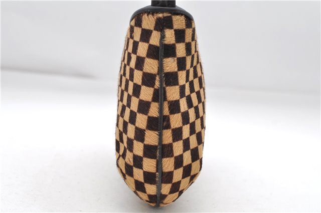 Authentic Louis Vuitton Damier Sauvage Tiger Hand Bag Purse M92132 LV 7148D