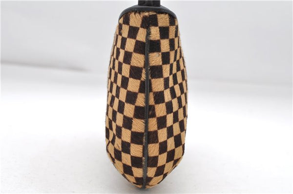 Authentic Louis Vuitton Damier Sauvage Tiger Hand Bag Purse M92132 LV 7148D