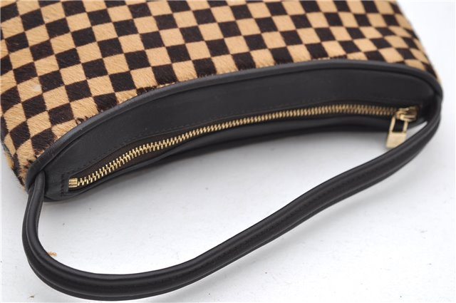 Authentic Louis Vuitton Damier Sauvage Tiger Hand Bag Purse M92132 LV 7148D