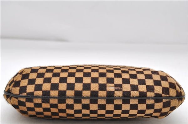 Authentic Louis Vuitton Damier Sauvage Tiger Hand Bag Purse M92132 LV 7148D