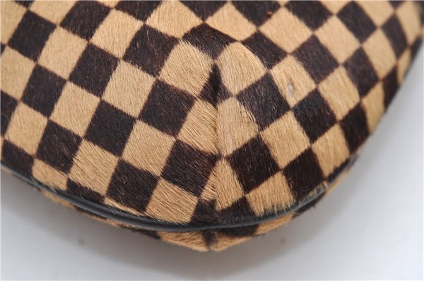 Authentic Louis Vuitton Damier Sauvage Tiger Hand Bag Purse M92132 LV 7148D