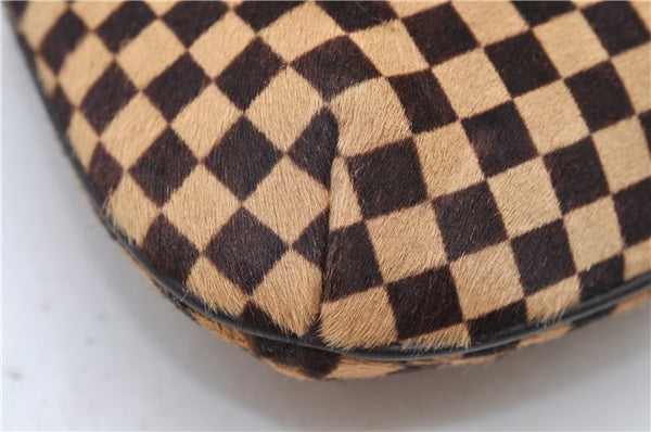 Authentic Louis Vuitton Damier Sauvage Tiger Hand Bag Purse M92132 LV 7148D