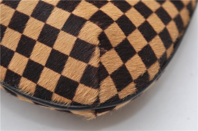 Authentic Louis Vuitton Damier Sauvage Tiger Hand Bag Purse M92132 LV 7148D