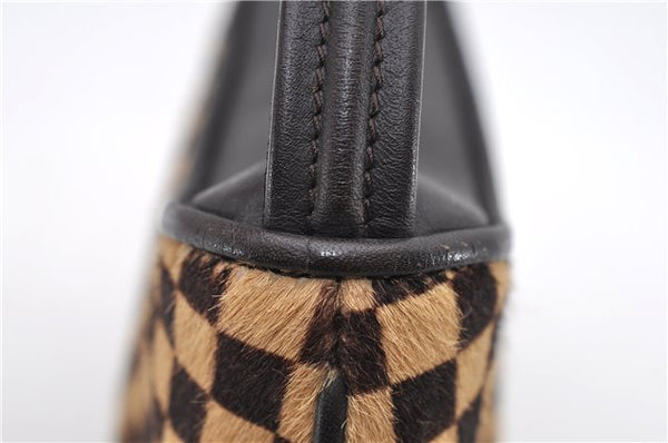 Authentic Louis Vuitton Damier Sauvage Tiger Hand Bag Purse M92132 LV 7148D