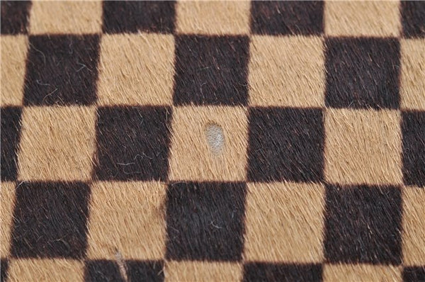 Authentic Louis Vuitton Damier Sauvage Tiger Hand Bag Purse M92132 LV 7148D