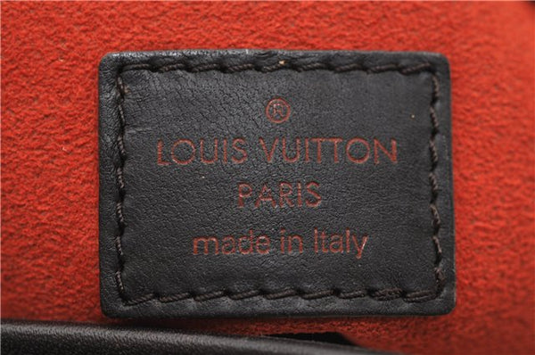 Authentic Louis Vuitton Damier Sauvage Tiger Hand Bag Purse M92132 LV 7148D