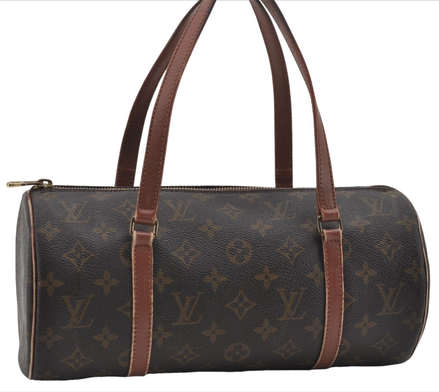 Authentic Louis Vuitton Monogram Papillon 30 Hand Bag Old Model LV 7148E