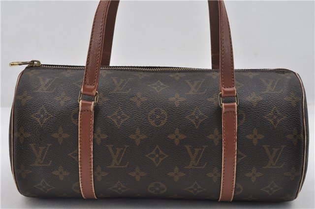 Authentic Louis Vuitton Monogram Papillon 30 Hand Bag Old Model LV 7148E